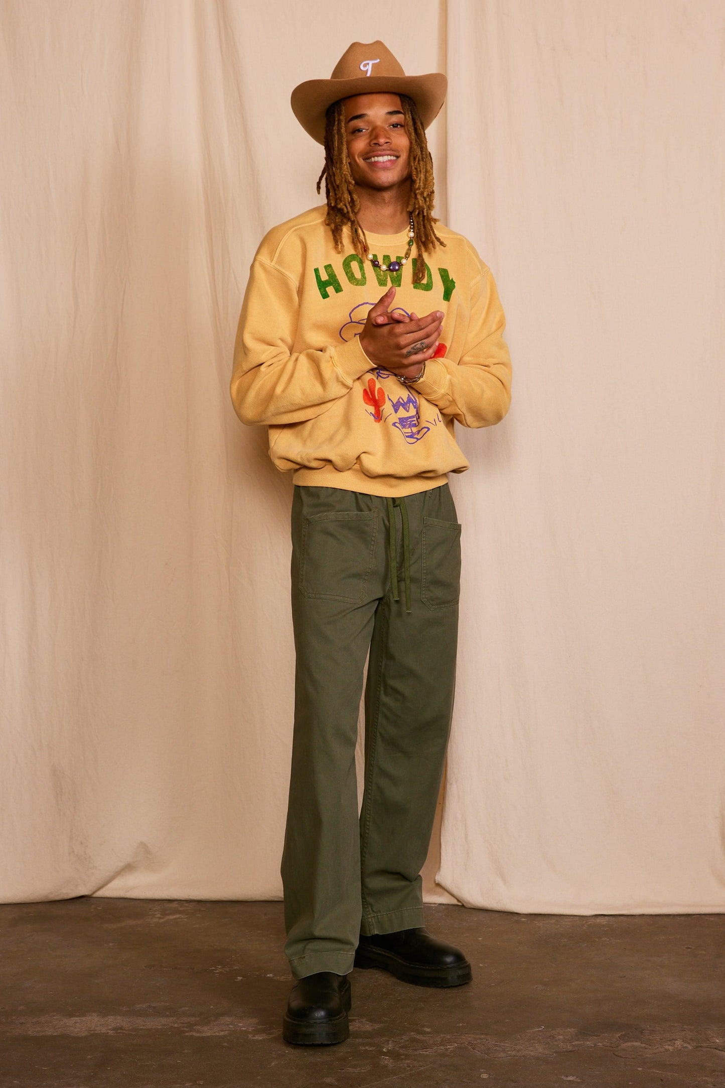 Peanuts Cowboy Charlie Sweatshirt