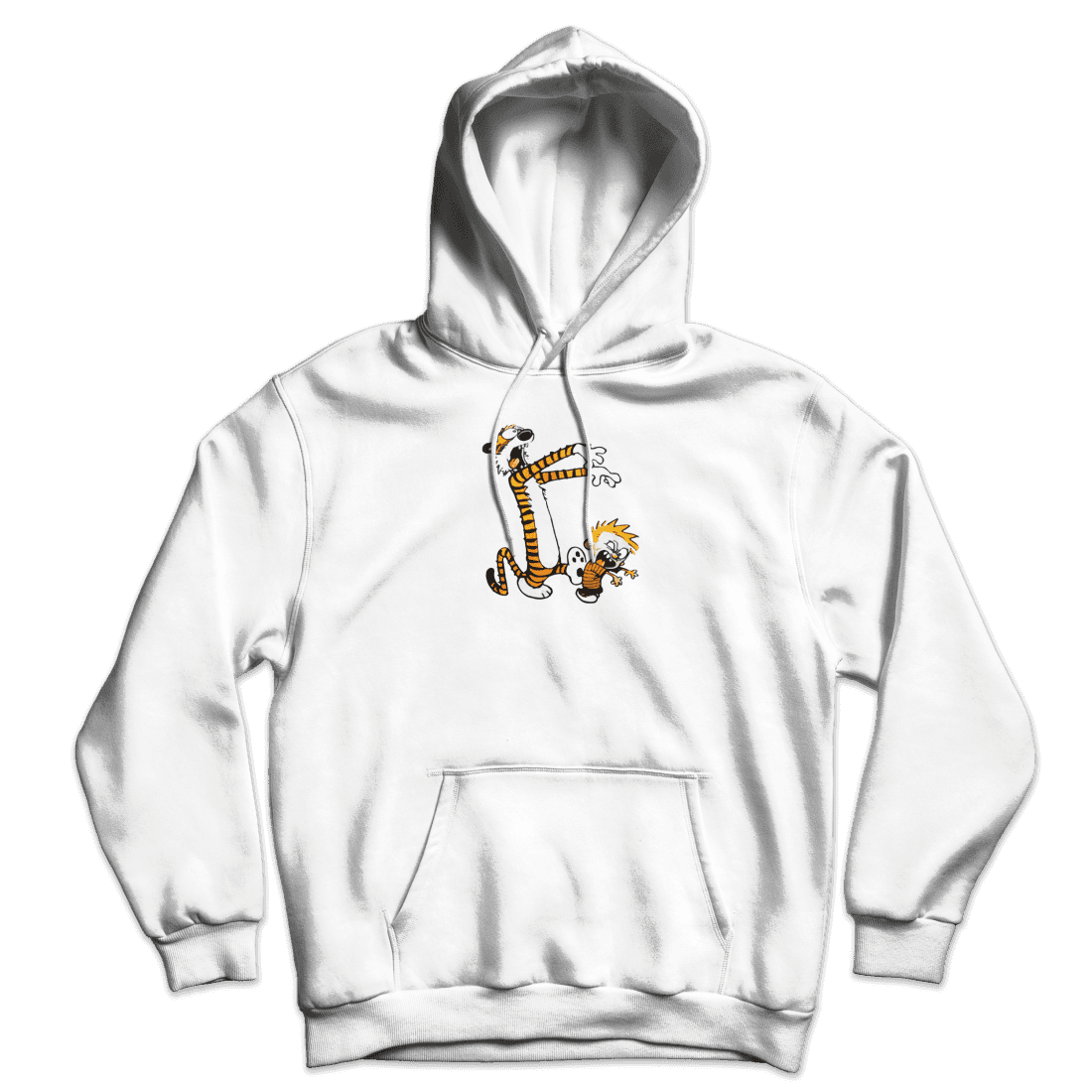 Calvin and Hobbes Playing Zombies Unisex Hoodie-5