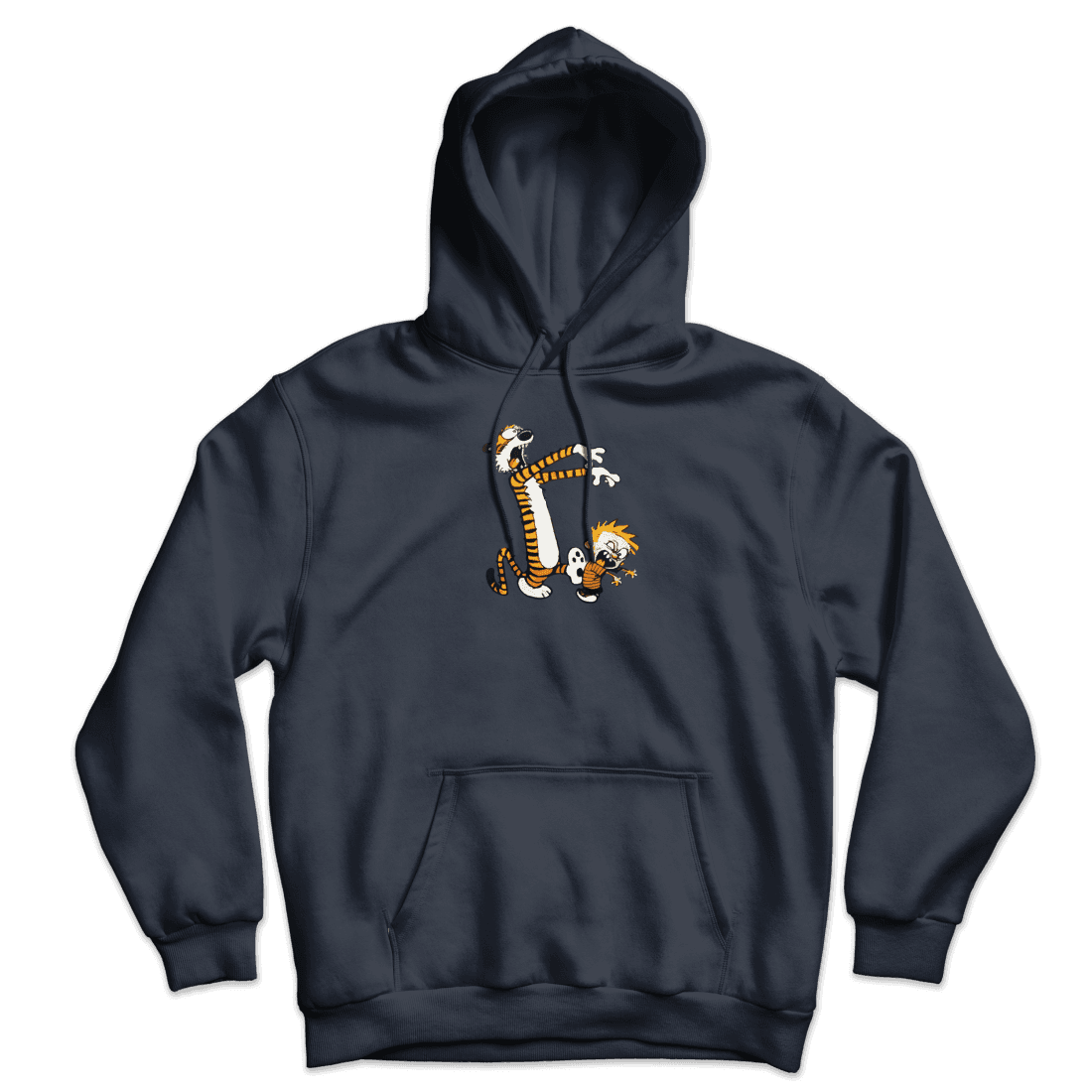 Calvin and Hobbes Playing Zombies Unisex Hoodie-2