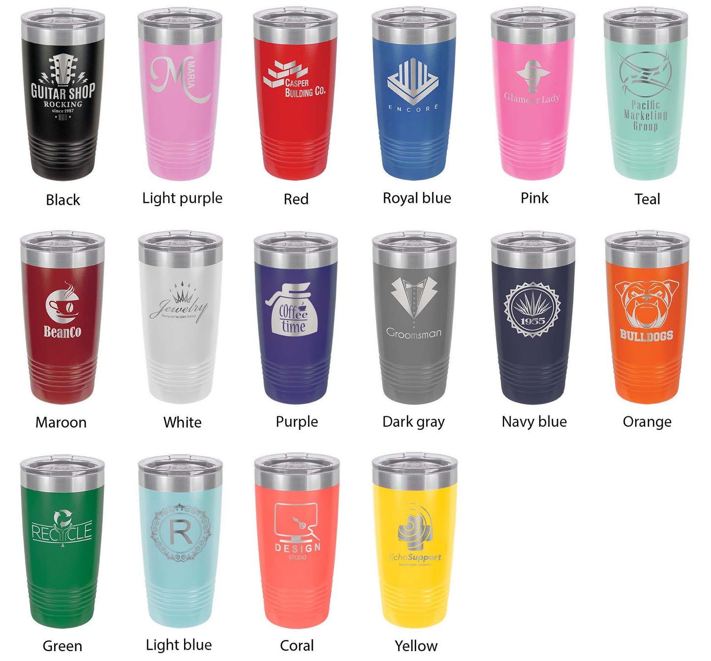 Waconda Lake Map Tumbler Travel Mug Insulated Laser Engraved Coffee Cup Kansas 20 oz