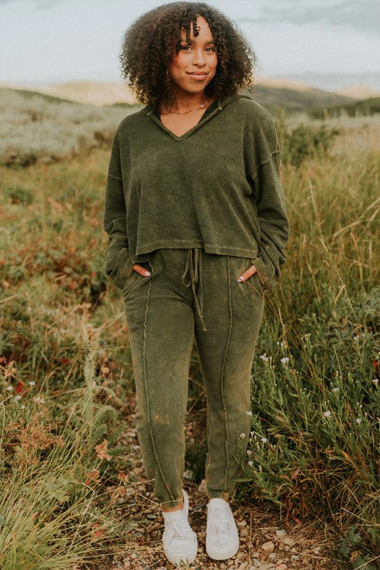 Olive Dancing Hoodie-2