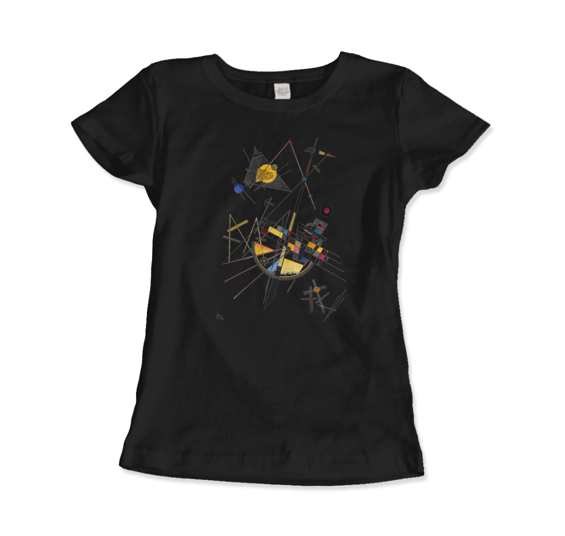 Kandinsky - Delicate Tension. No. 85 1923 Artwork T-Shirt-8