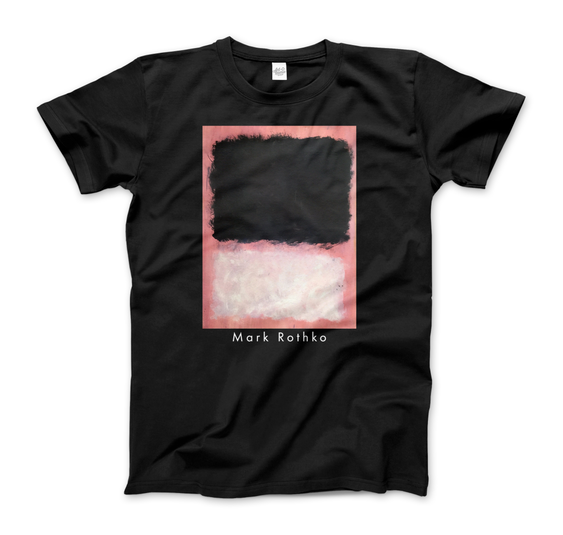 Mark Rothko - Untitled, Pink, Black and White Art T-Shirt