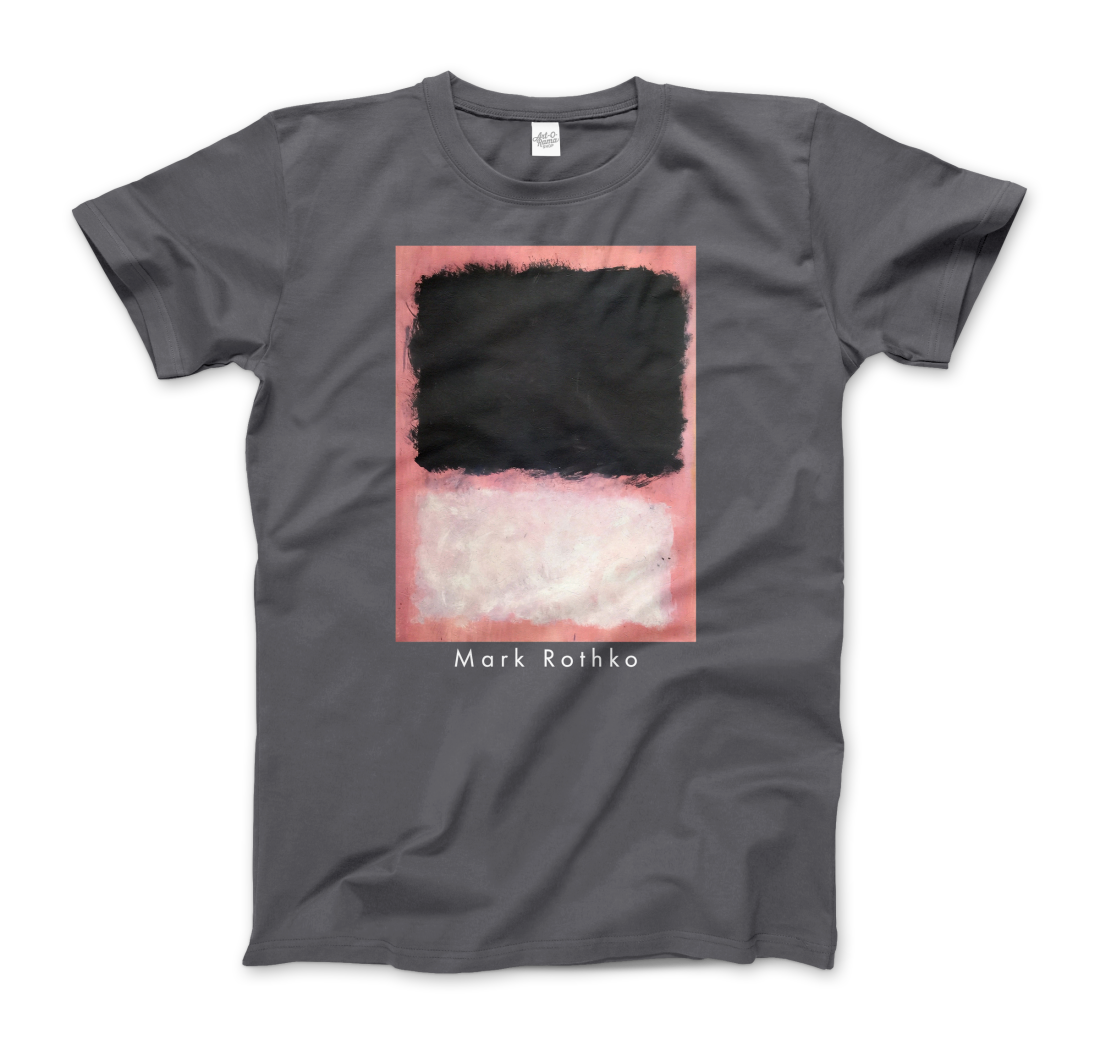 Mark Rothko - Untitled, Pink, Black and White Art T-Shirt