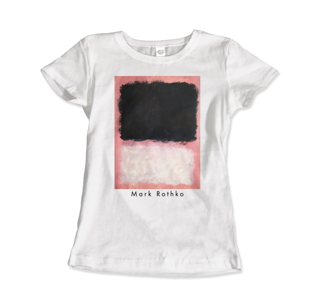 Mark Rothko - Untitled, Pink, Black and White Art T-Shirt