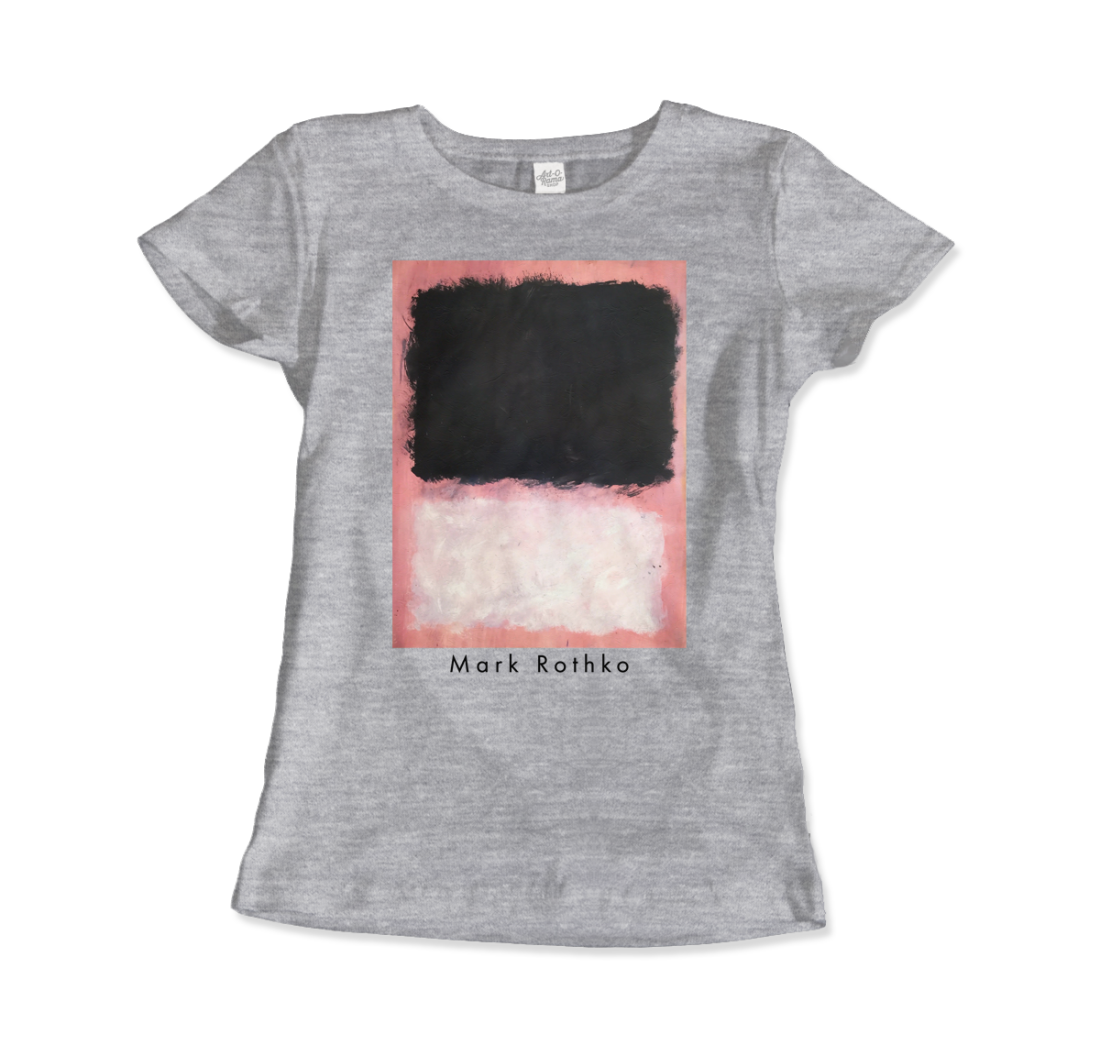 Mark Rothko - Untitled, Pink, Black and White Art T-Shirt