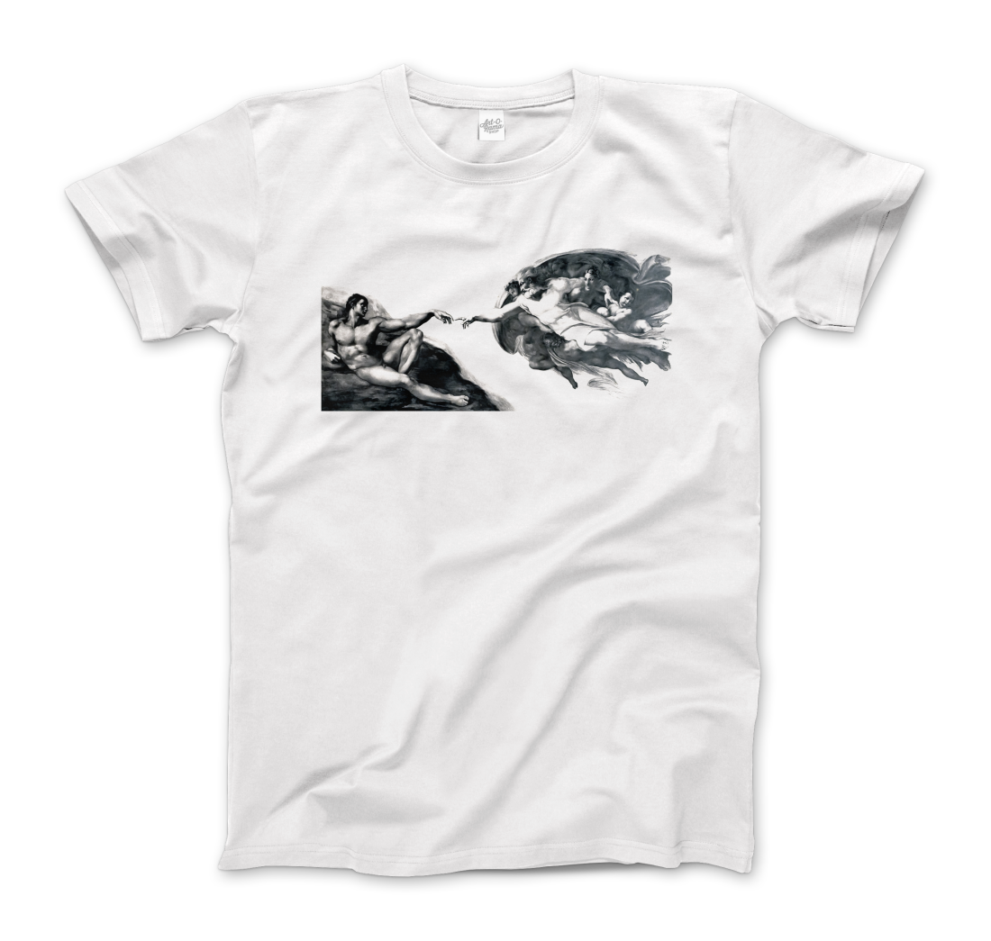 Michelangelo - The Creation of Adam Reproduction T-Shirt