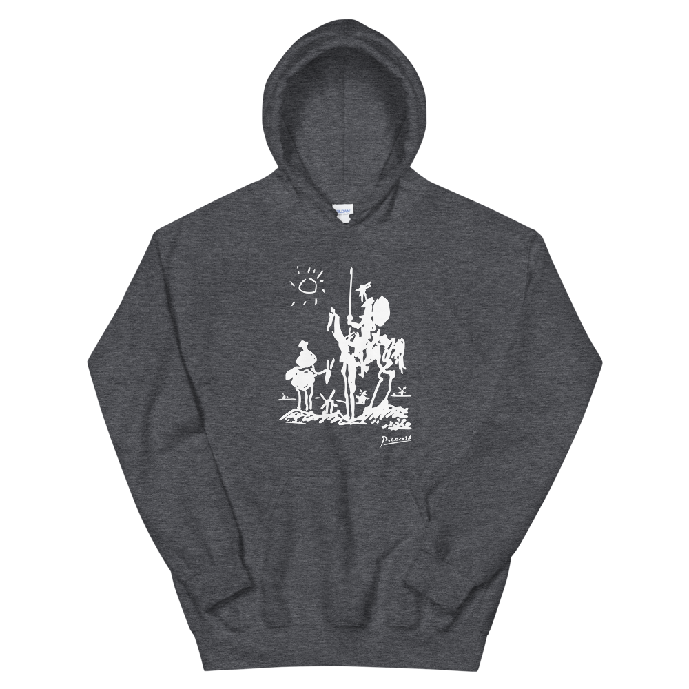 Pablo Picasso Don Quixote of La Mancha 1955 Artwork Unisex Hoodie-2