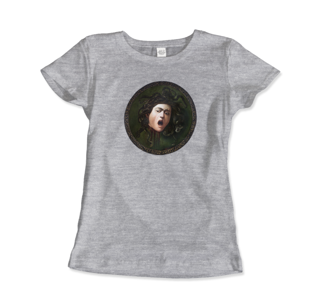 Mythological Medusa: Caravaggio T-Shirt-4