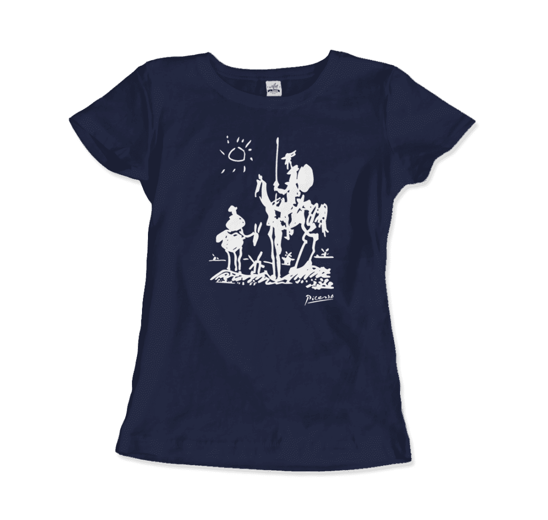 Pablo Picasso Don Quixote of La Mancha 1955 Artwork T-Shirt-13
