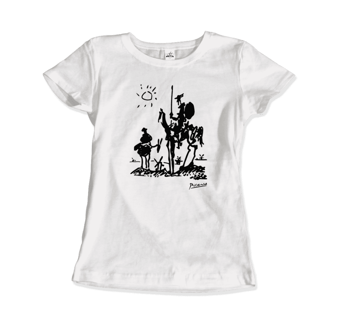Pablo Picasso Don Quixote of La Mancha 1955 Artwork T-Shirt-9