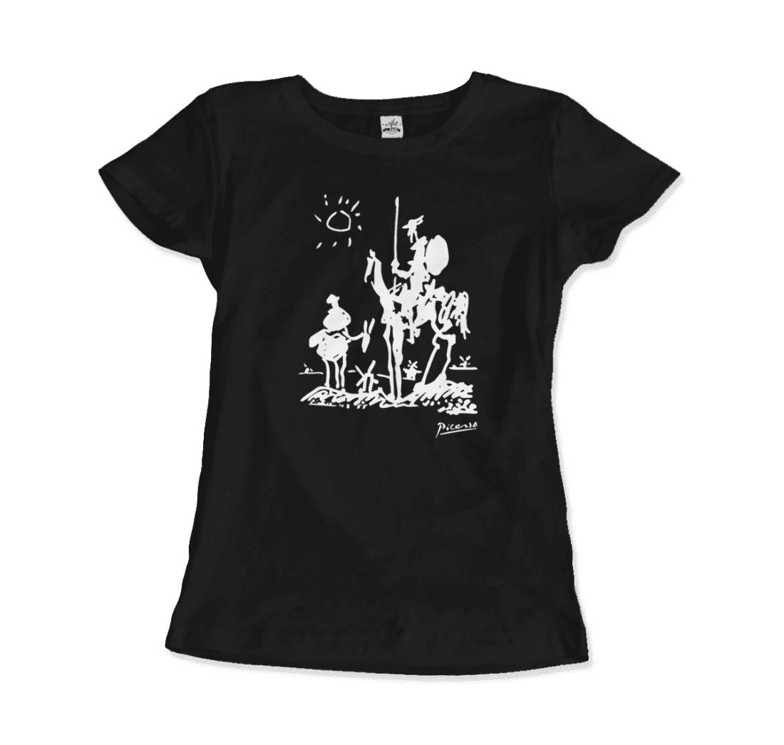 Pablo Picasso Don Quixote of La Mancha 1955 Artwork T-Shirt-10