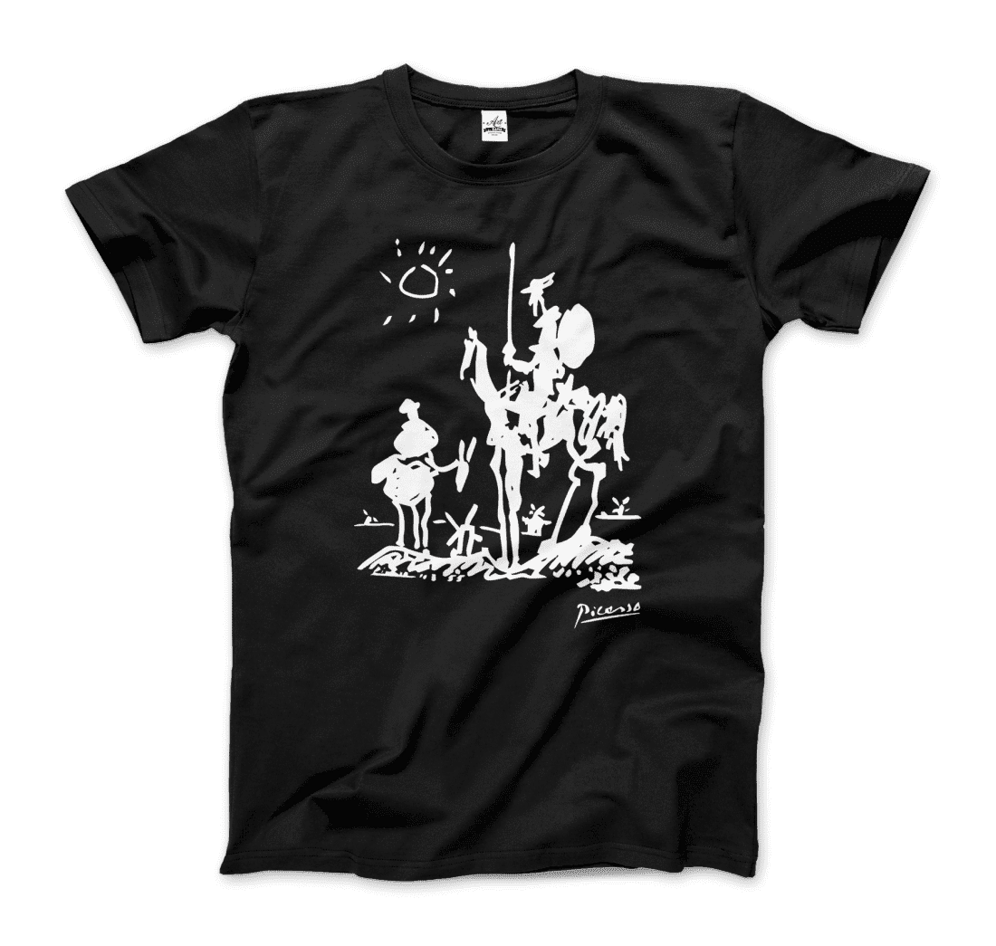 Pablo Picasso Don Quixote of La Mancha 1955 Artwork T-Shirt-5