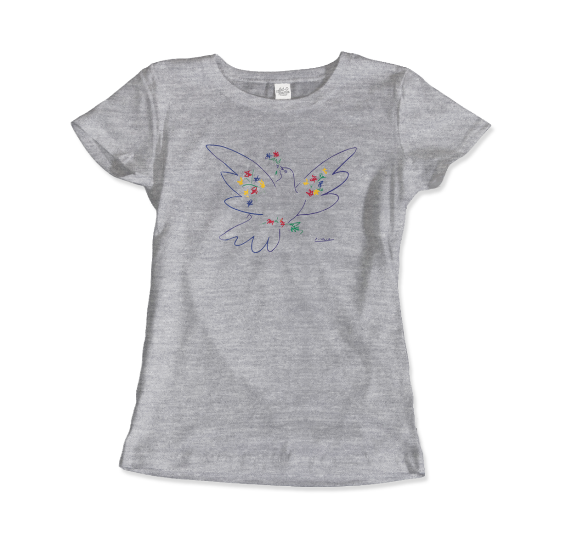 Picasso - Dove Of Peace Artwork T-Shirt-4