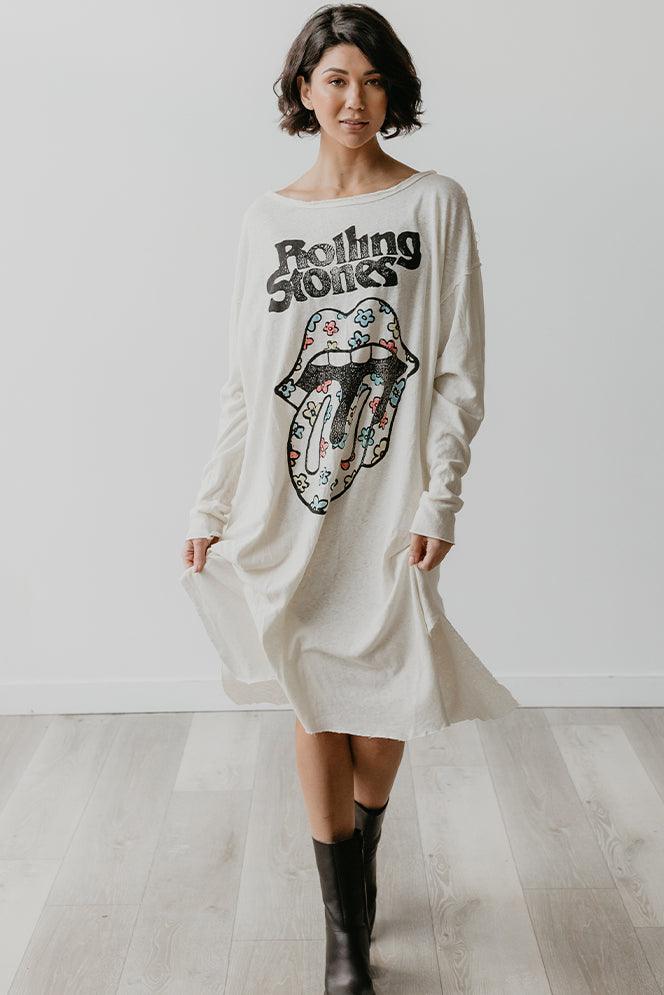 Rolling Stones Flower Power Dress