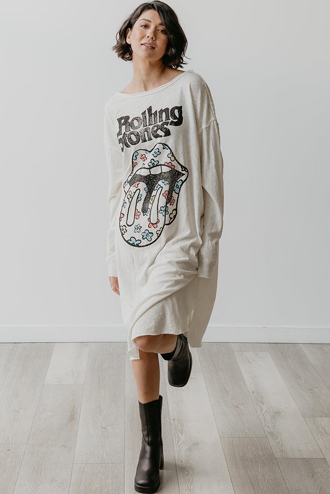 Rolling Stones Flower Power Dress