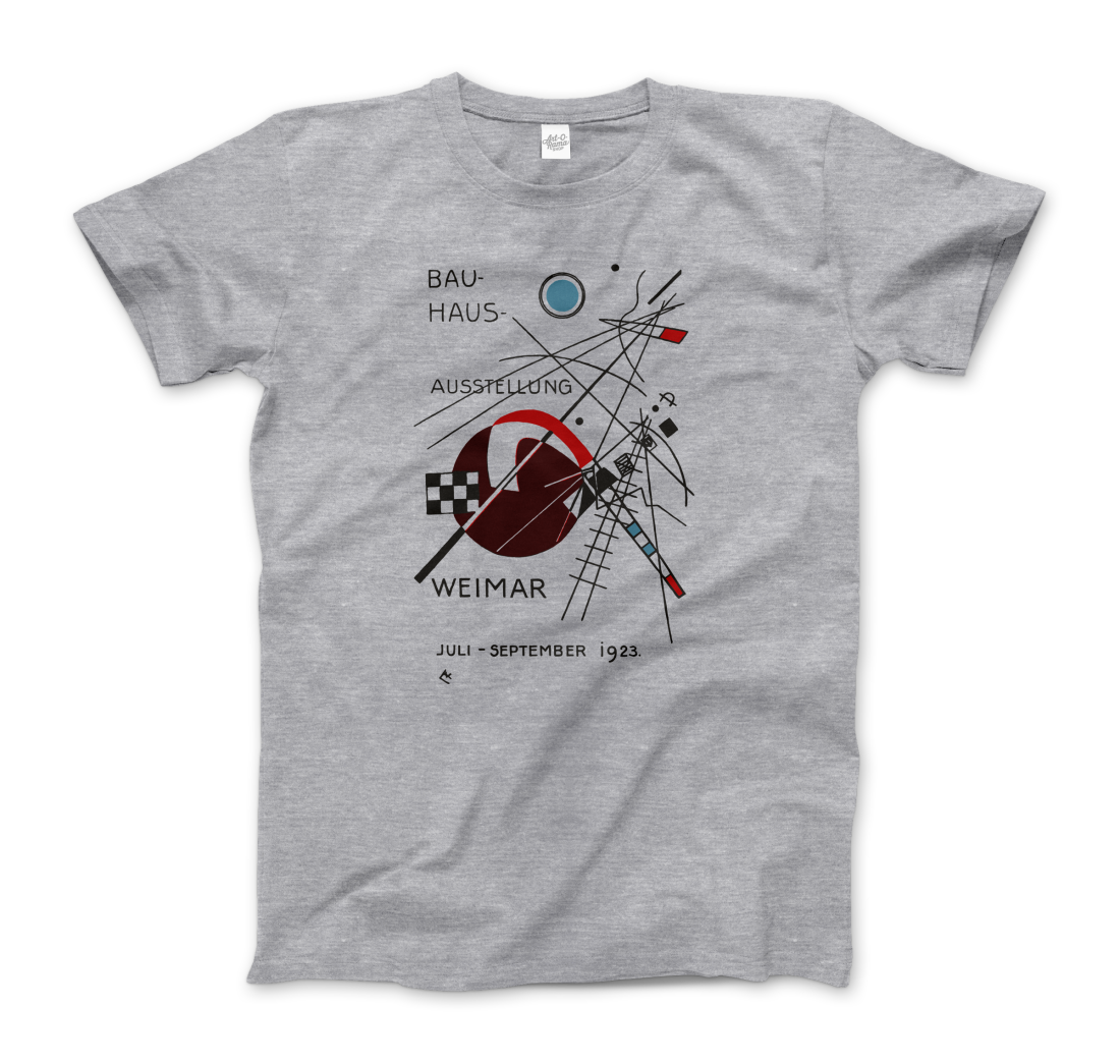 Wassily Kandinsky - Bauhaus Exhibition Artwork T-Shirt-0