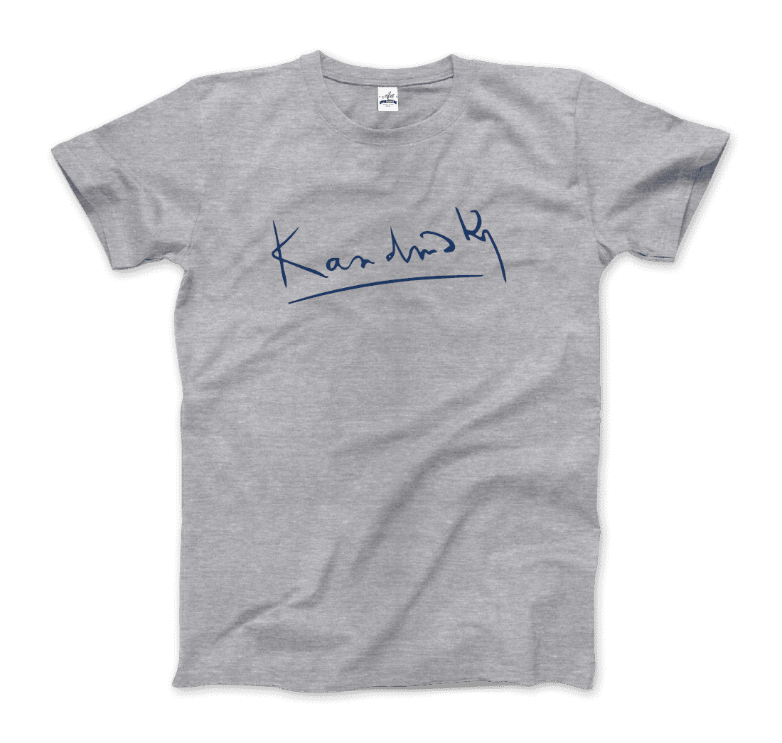Wassily Kandinsky Signature Art T-Shirt-7