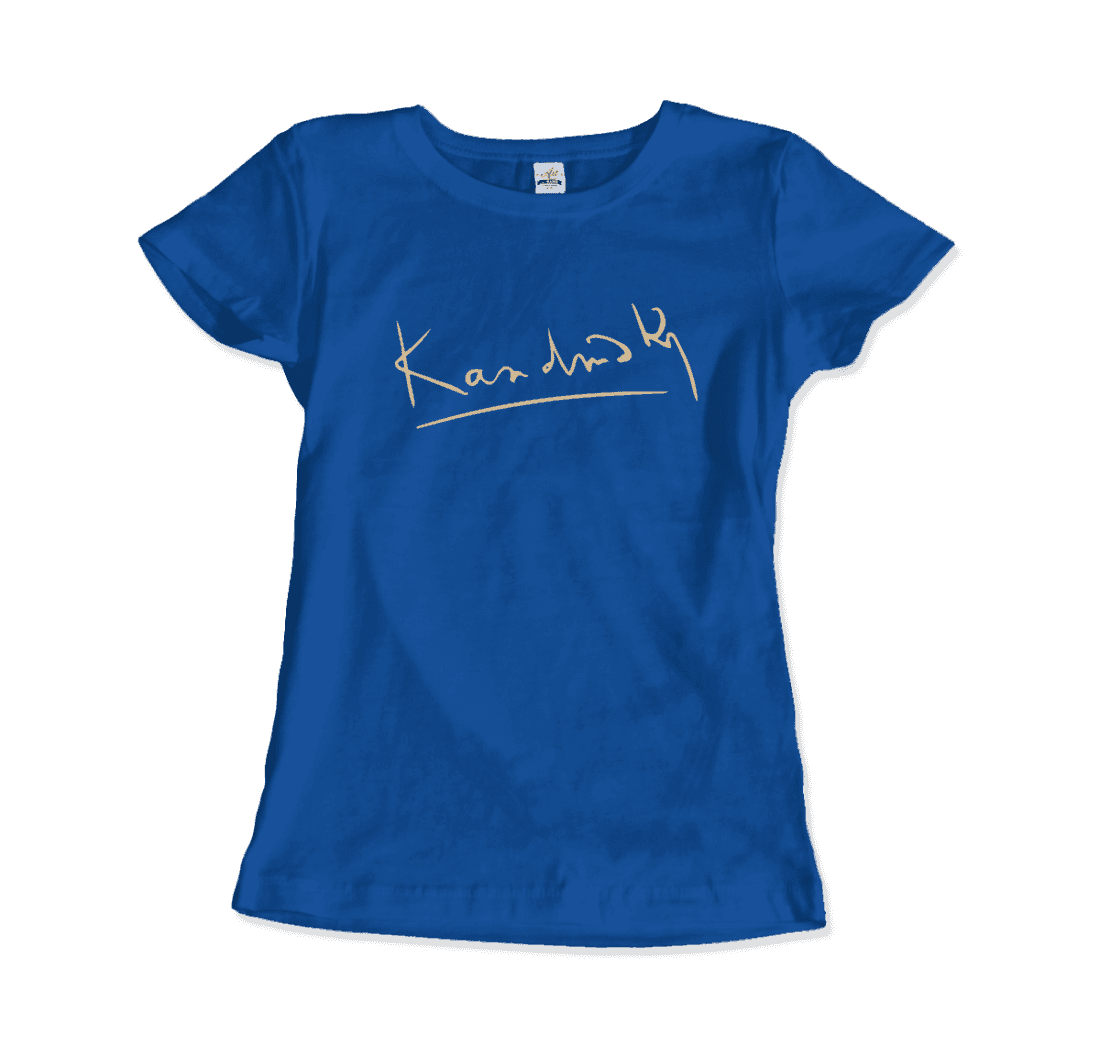 Wassily Kandinsky Signature Art T-Shirt-18