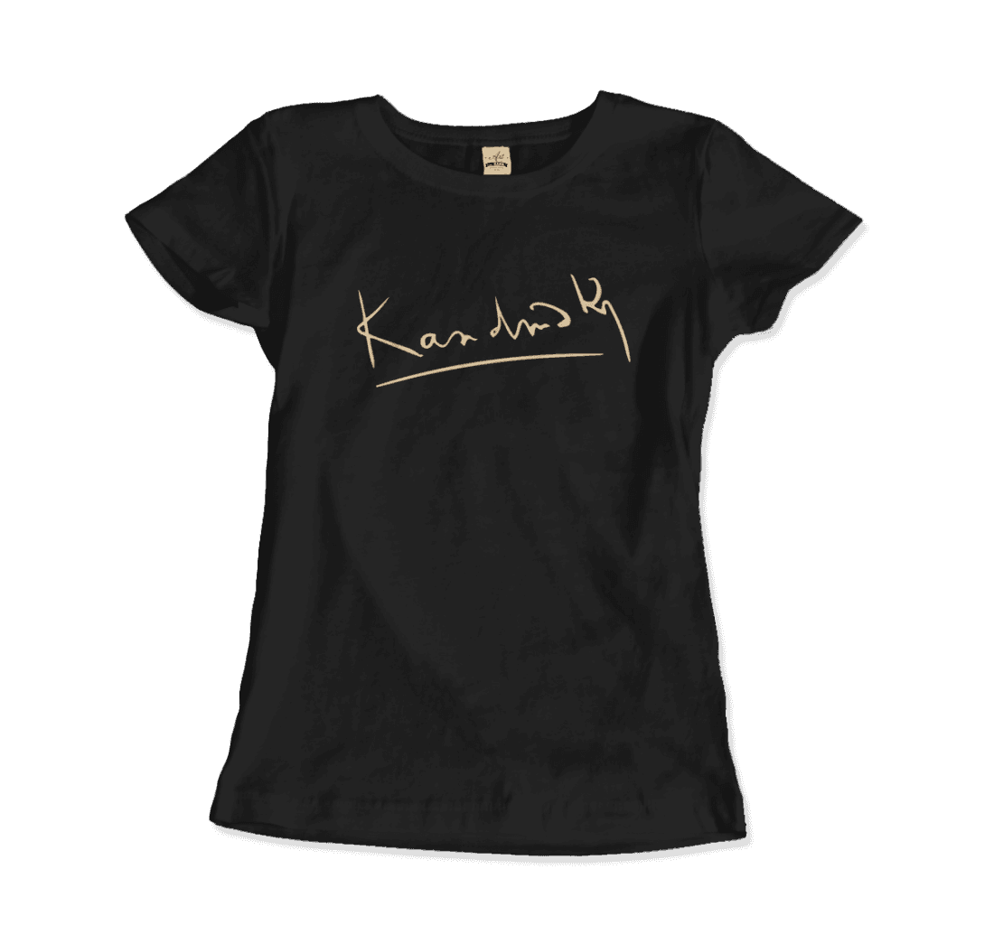 Wassily Kandinsky Signature Art T-Shirt-13