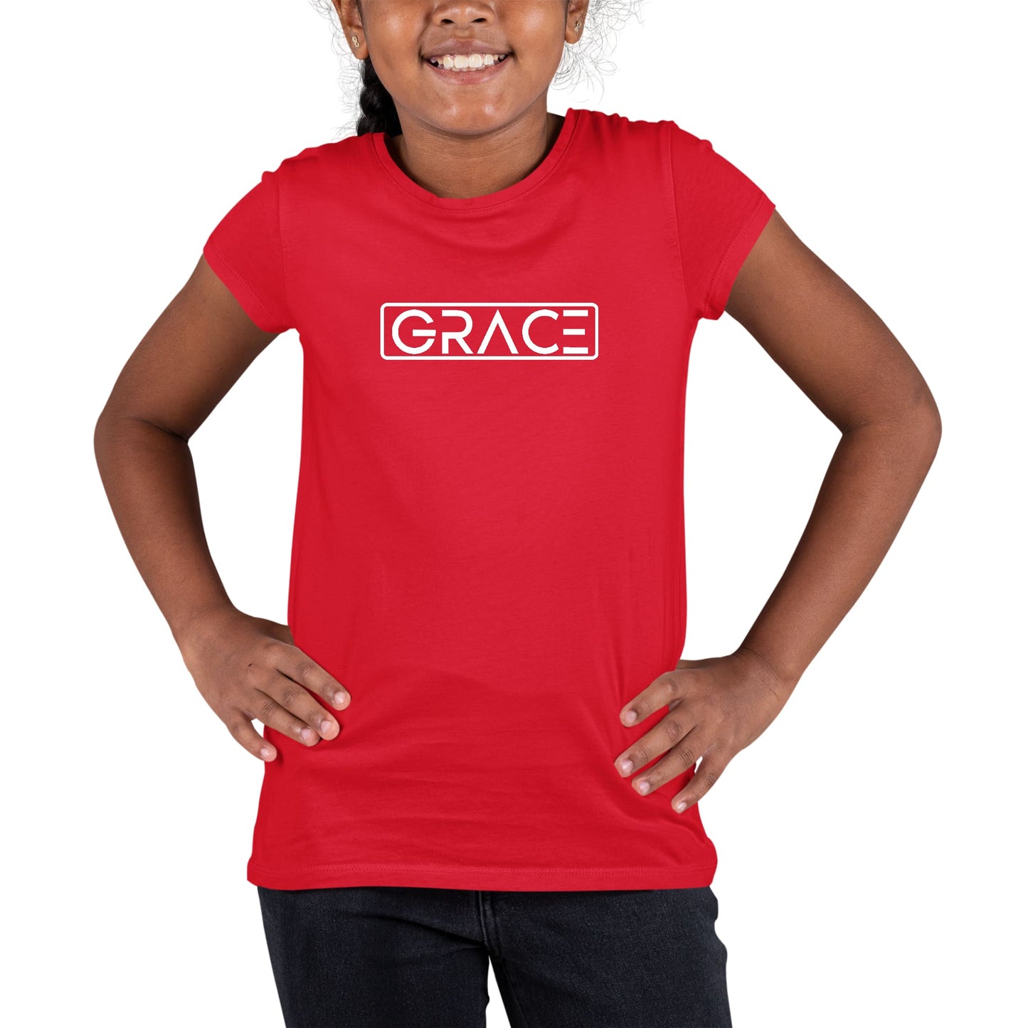 Youth Short Sleeve Graphic T-shirt - Grace