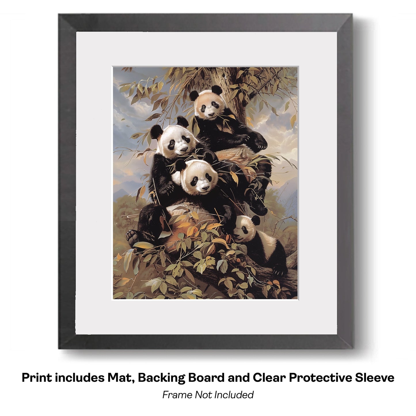 Climbing Koala Bear - Animal Kingdom Wall Art Prints, from Cute to Majestic – 8″x10″ Artwork for 11″x14″ Frame
