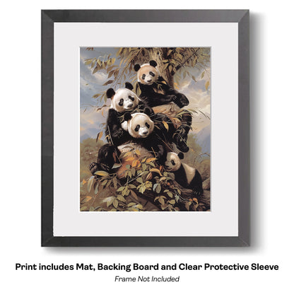Climbing Koala Bear - Animal Kingdom Wall Art Prints, from Cute to Majestic – 8″x10″ Artwork for 11″x14″ Frame