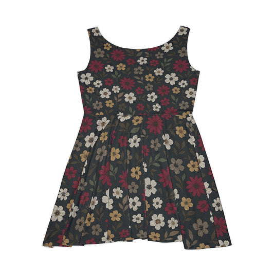 Wildflower Noir Flare Dress