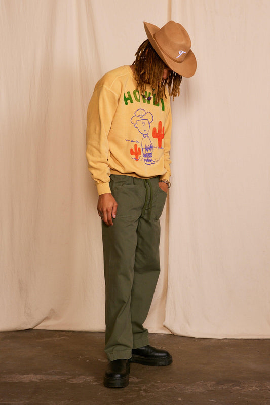 Peanuts Cowboy Charlie Sweatshirt