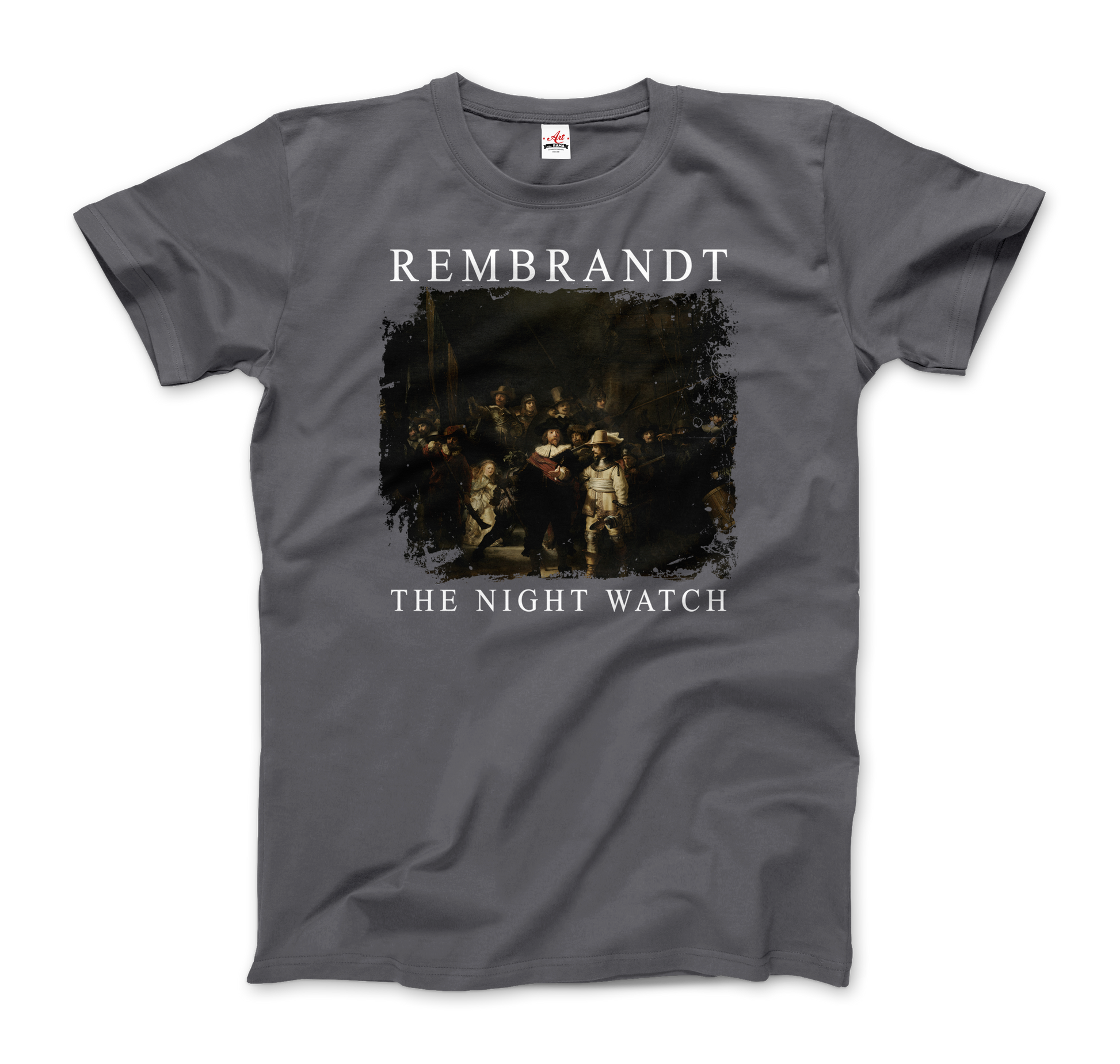 Rembrandt - The Night Watch 1642 Artwork T-Shirt-8