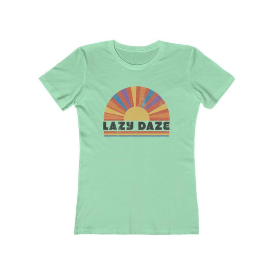 Lazy Daze Curvy Boyfriend Tee