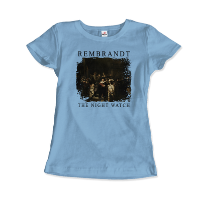 Rembrandt - The Night Watch 1642 Artwork T-Shirt-14