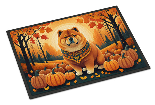 Chow Chow Fall Doormat-0