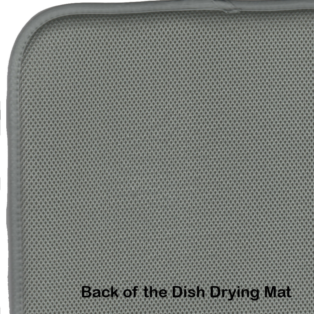 Airedale Terrier The Chef Dish Drying Mat-4