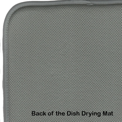 Airedale Terrier The Chef Dish Drying Mat-4