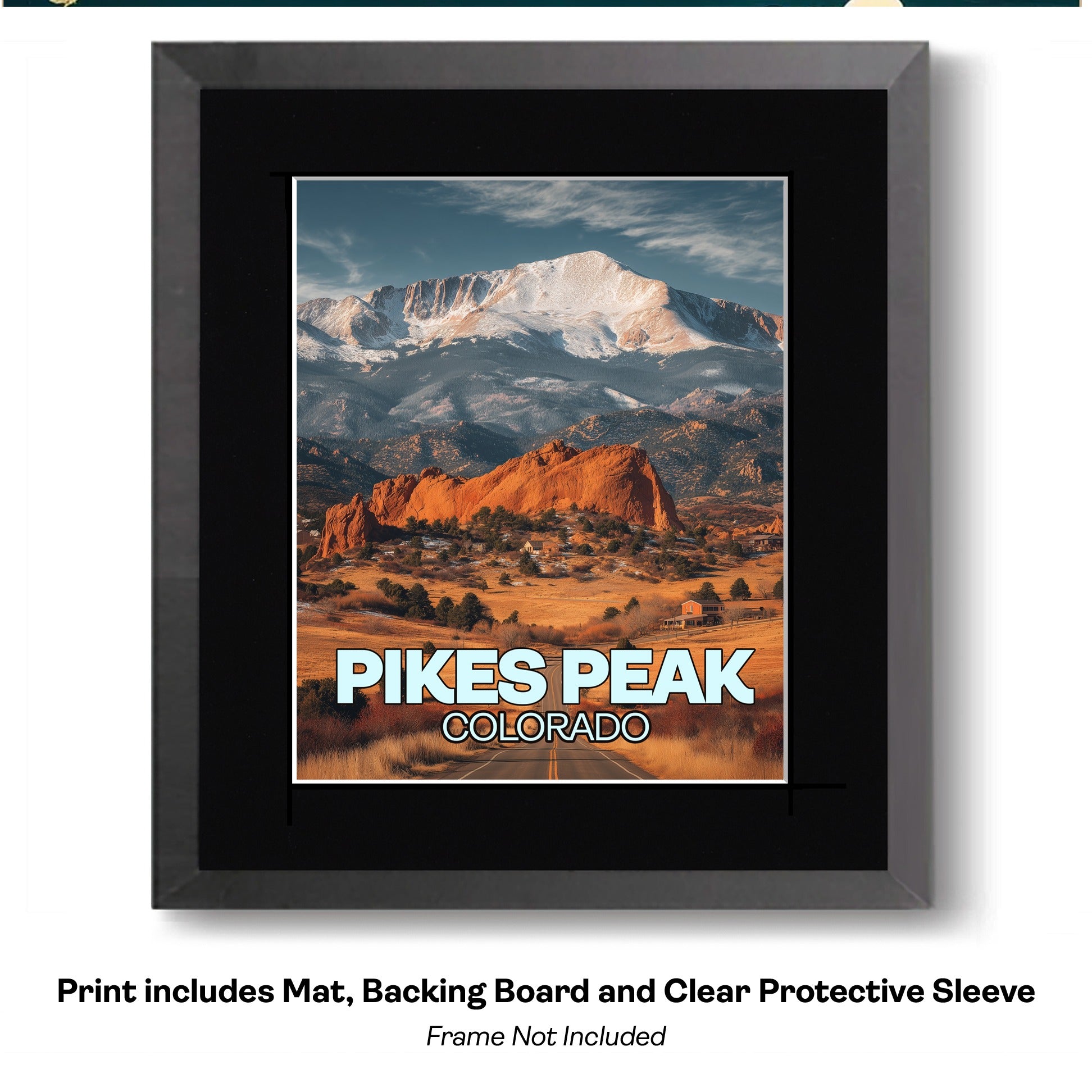Road to Pikes Peak art print