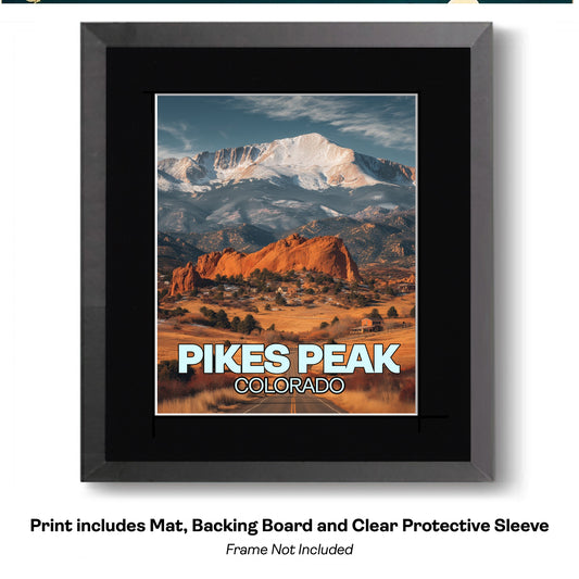 Road to Pikes Peak art print