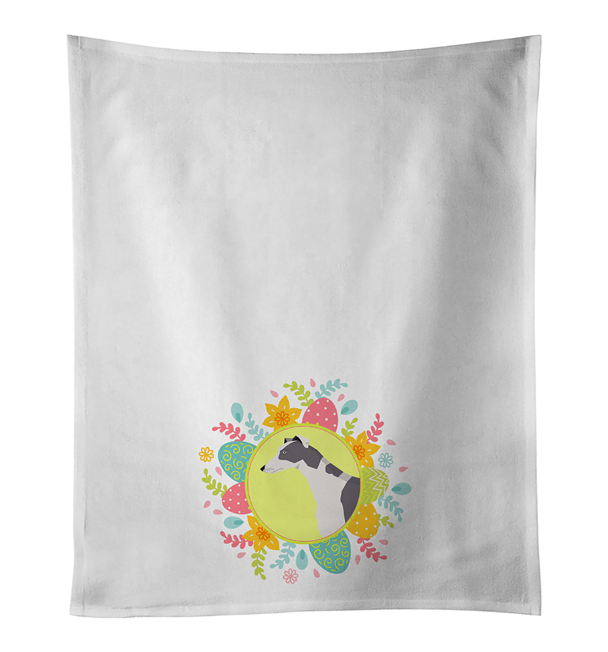 Greyhound Easter Kitchen Towel Set of 2