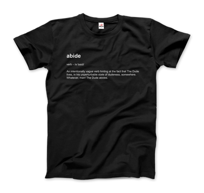 Abide Definition T-Shirt-0