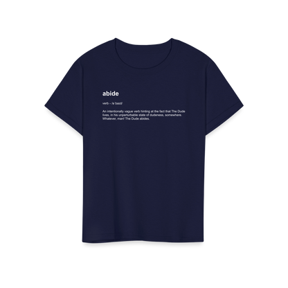 Abide Definition T-Shirt-14