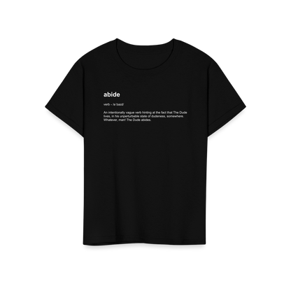 Abide Definition T-Shirt-13
