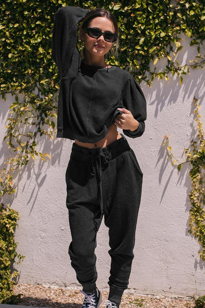 Adventure Black Joggers