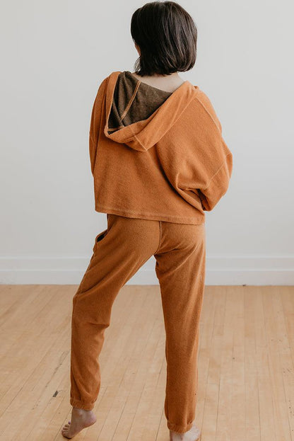 Orange All Good Joggers-3