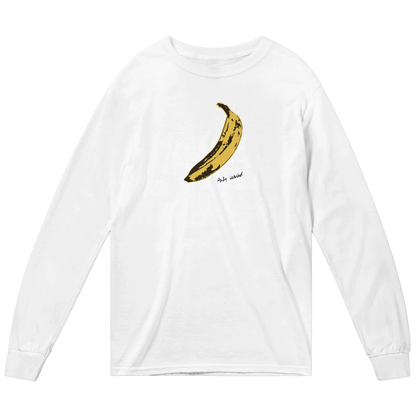 Andy Warhol's Banana, 1967 Pop Art Long Sleeve Shirt-0
