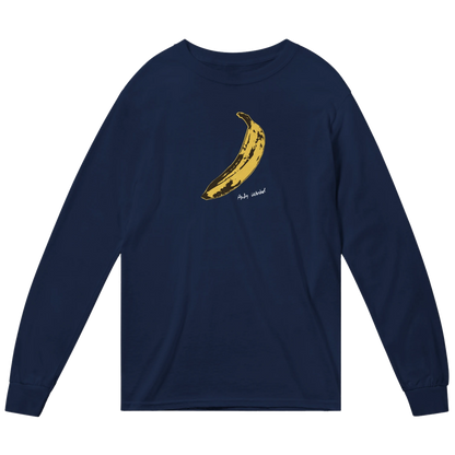 Andy Warhol's Banana, 1967 Pop Art Long Sleeve Shirt-3