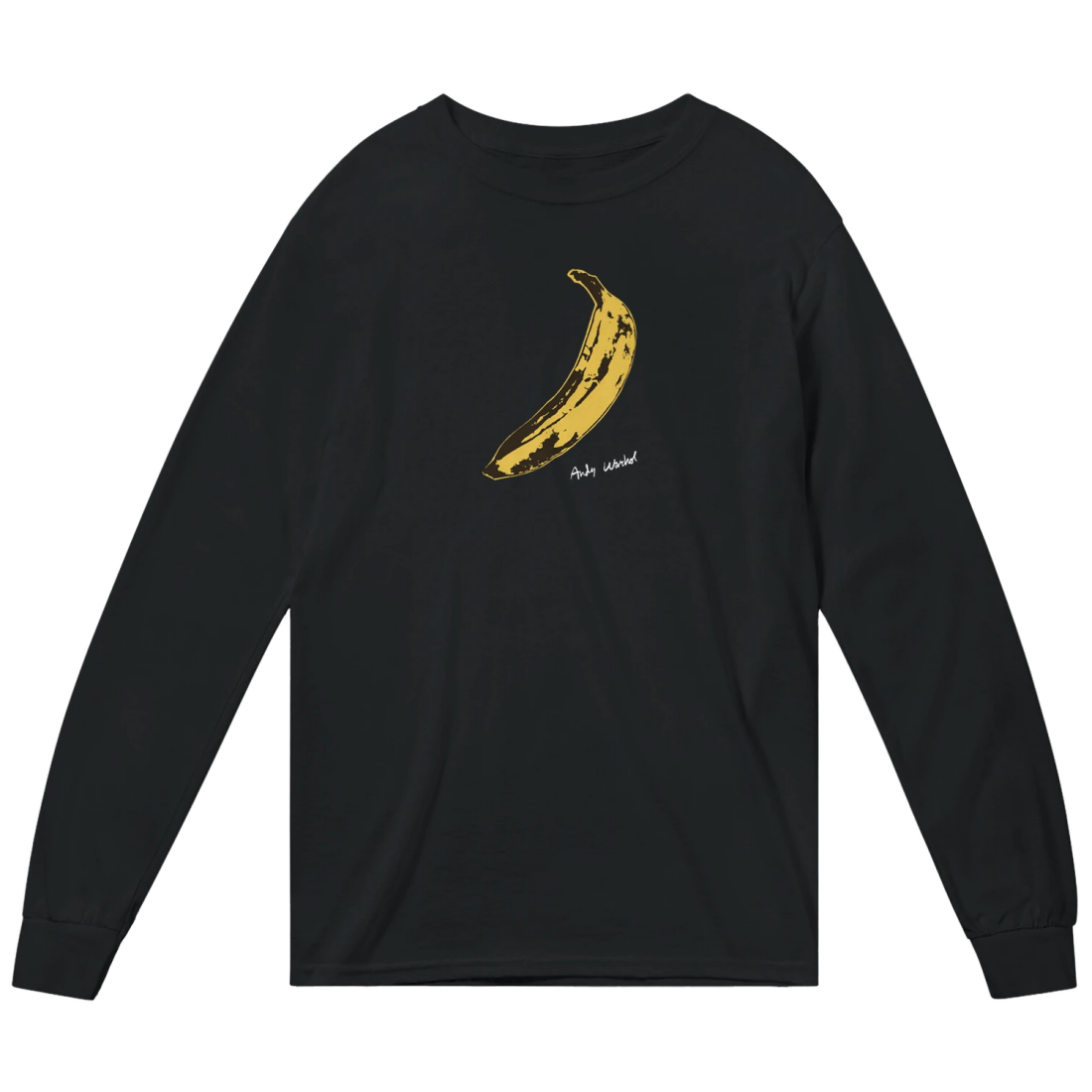 Andy Warhol's Banana, 1967 Pop Art Long Sleeve Shirt-2