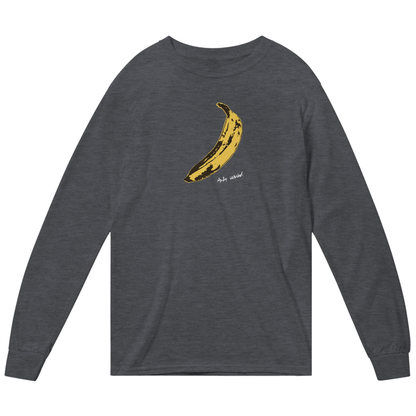 Andy Warhol's Banana, 1967 Pop Art Long Sleeve Shirt-1