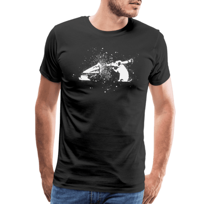 Banksy Rocket Dog (His Master’s Voice) Street Art T-Shirt-1