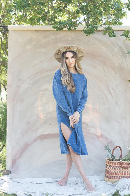 Blue Taylor Dress