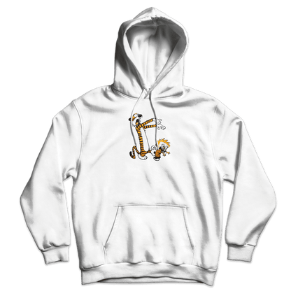 Calvin and Hobbes Playing Zombies Unisex Hoodie-5
